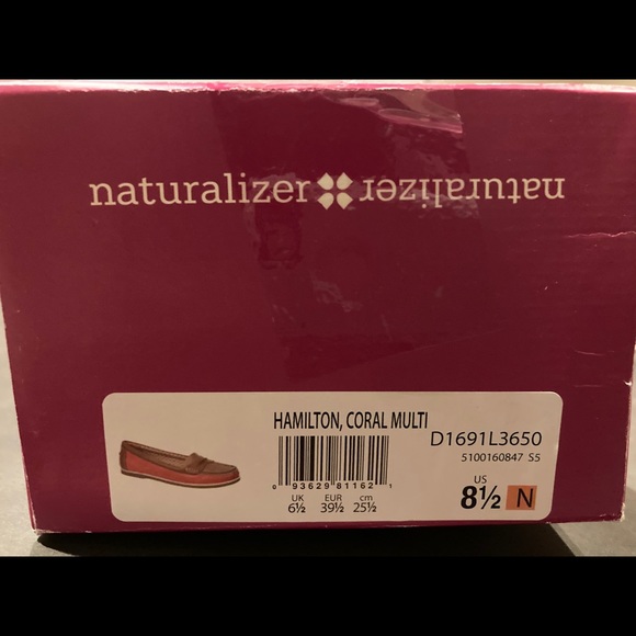 Naturalizer Hamilton coral-size 81/2 N - Picture 5 of 5